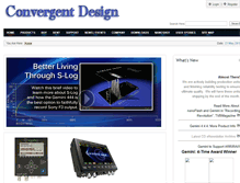 Tablet Screenshot of convergent.contentpros.net